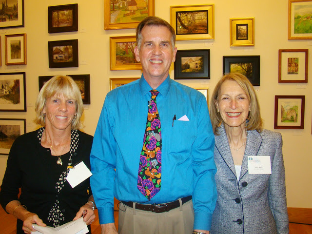 (left to right) Barbara Blynn, Board Chair of Educating Communities for Parenting,  Dr. Michael J. Bradley, Guest Speaker and Anita Kulick, President and CEO of Educating Communities for Parenting